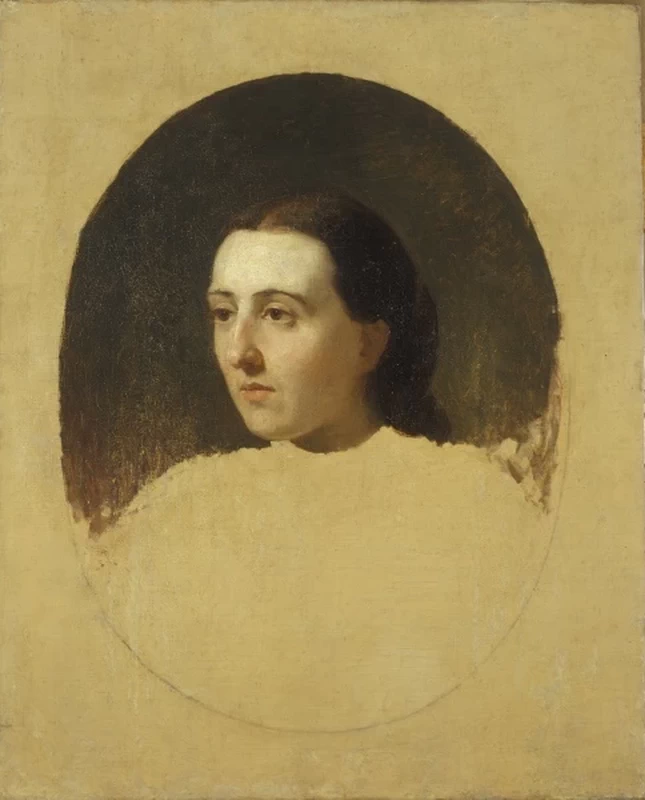 Ritratto di una giovane donna - Art Museum of Estonia's painting collection